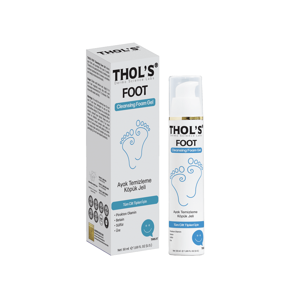 THOL'S FOOT Cleansing Foam Gel (TB34) - Ayak Temizleme Köpük Jeli - 50 ml