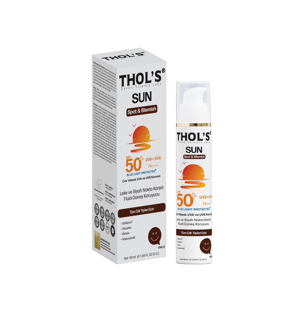 THOL'S SUN Spot & Blemish (TB16) Fluid Güneş Koruyucu - 50 ml - Leke ve Siyah Nokta Karşıtı Fluid Güneş Koruyucu