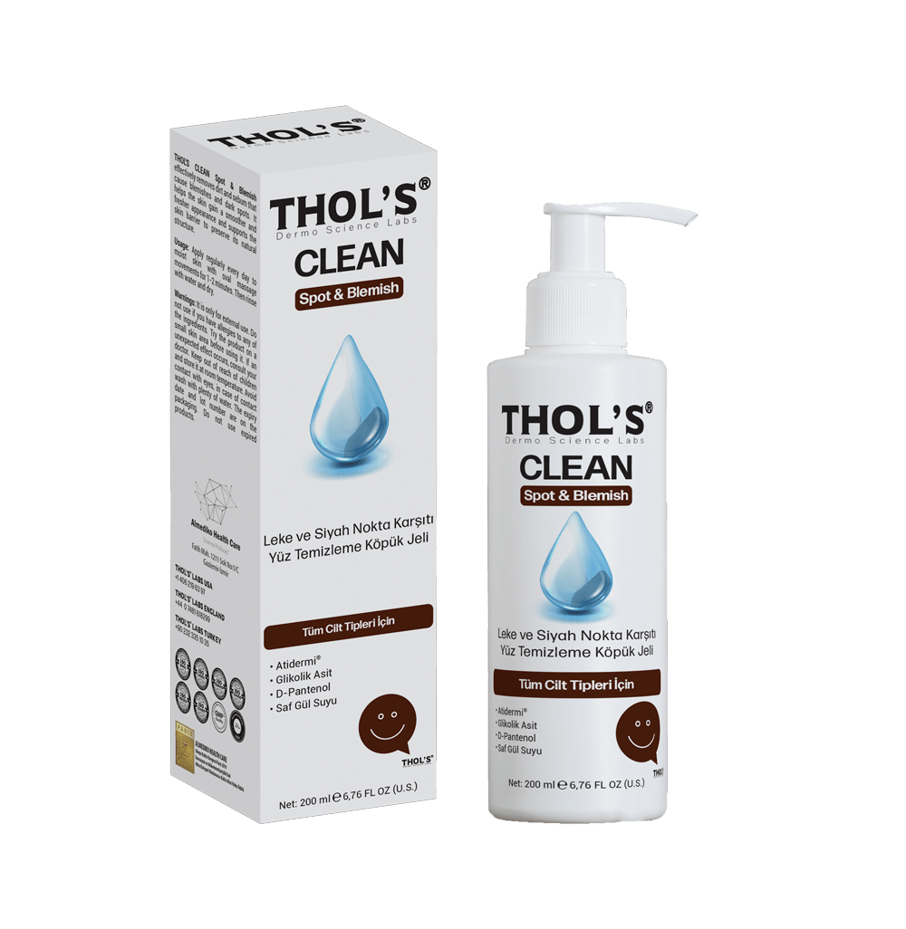 THOL'S CLEAN Spot & Blemish (TB10) Temizleme Köpük Jeli - 200 ml - Leke ve Siyah Nokta Karşıtı Yüz Temizleme Köpük Jeli