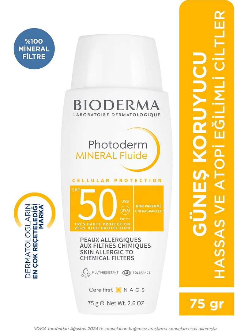 Bioderma Photoderm Stick SPF50+ Göz Çevresi, Dudak, Hassas Bölgeler Yüksek Korumalı Stick Güneş Koruyucu 8 gr